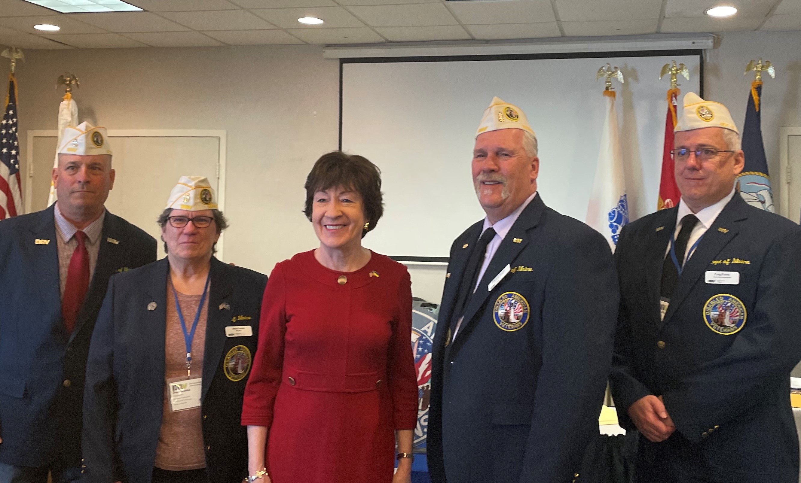 Collins, King Speak at Maine Disabled American Veterans Convention in Waterville